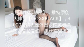 超清4K版精品】，推特原创大神，【OOXXBLACK】，3000块约大圈外围，这美腿绝了，又长又细，黑丝高跟撩逼