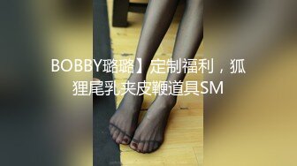 BOBBY璐璐】定制福利，狐狸尾乳夹皮鞭道具SM