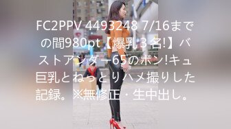 FC2PPV 4493248 7/16までの間980pt【爆乳３名!】バストアンダー65のボン!キュ巨乳とねっとりハメ撮りした記録。※無修正・生中出し。