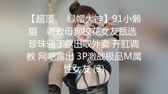 【超顶❤️绿帽大神】91小懒猫✨ 调教母狗校花女友甄选 珍珠骚丁露出取外卖 开肛调教 网吧露出 3P激战极品M属性女友 (3)