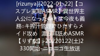 [rizunya][2022-01-22]【コスプレ実写ASMR】異世界主人公になったキミは今夜も義務○キ搾汁管理でひたすらメイド攻め♡濃厚耳舐めASMR【りずな】-20220122(土)2330開始-ニコニコ生放送