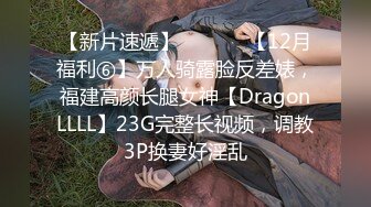 【新片速遞】  ⚫️⚫️【12月福利⑥】万人骑露脸反差婊，福建高颜长腿女神【DragonLLLL】23G完整长视频，调教3P换妻好淫乱