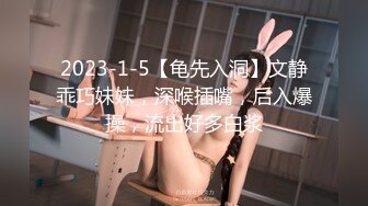 2023-1-5【龟先入洞】文静乖巧妹妹，深喉插嘴，后入爆操，流出好多白浆